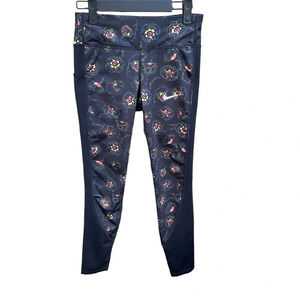 NIKE WOMENS FLORAL RACER LEGGINGS